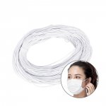 By the meter Elastic round 2.5 mm White