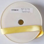 Bias Plain All Textile Satin 1 Meter collar 79 Yellow