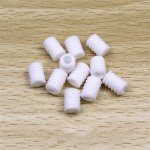 Elastic Fastener Buckle for Adjustable Mask Rope White x 100 pieces