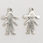 Childrens charm N°48 Girl Silver