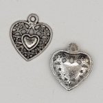 Heart charms N°11