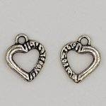 Heart charms N°18