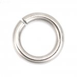 2 Open Junction Rings 09 mm Stainless