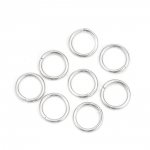 2 Open Junction Rings 12 mm Stainless