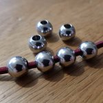 Bead 10 mm Stainless steel N°01