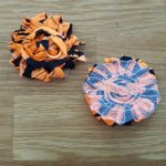 Frayed Fabric Flower N°04