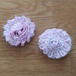 Frayed Fabric Flower No. 23