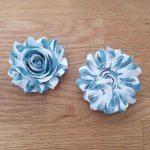 Frayed Fabric Flower Fancy No. 69