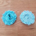 Frayed Fabric Flower Fancy No. 75-2