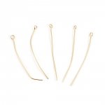 10 Nails 50 mm eyebolt 18K gold plated