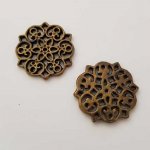 Miscellaneous Charm N°014 Bronze Flower