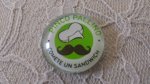 round glass cabochon 25mm mustache 038 