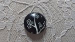 round glass cabochon 20mm birds 020 