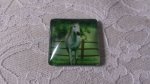 square glass cabochon 30mm 026 