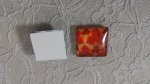 square glass cabochon 25mm 025 