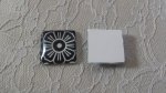 square glass cabochon 25mm 002 