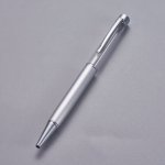 Bead decorating pen empty tube silver x 1 piece