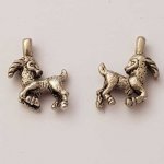 Zodiac sign charm Capricorn Silver Metal N°01