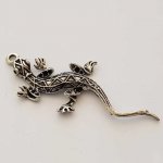 Breloque Lézard N°05 Argent