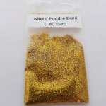 Micro bille  Poudre Doré sachet de 2 Grammes