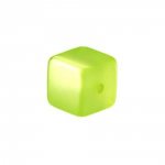 Perle Cube Polaris Brillant 10 mm Olivine