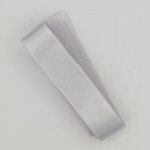 Ruban satin Gris Clair double face de 16 mm x 1 mètre