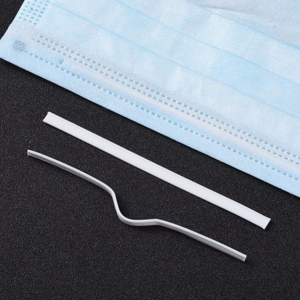 x 10 pieces Nose bridge strip 10 cm N&deg;02-02 Double thread Nose bar