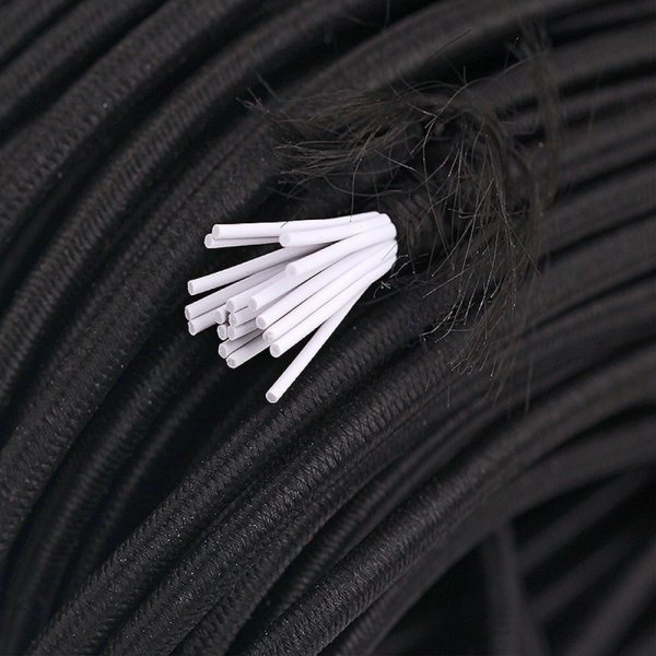Round elastic 2.5 mm Black