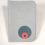 Porte cartes cuir grainé