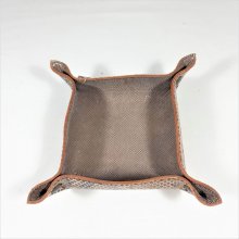 Leather pocket, practical for storing keys, jewelry ...