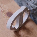 Napkin ring for lovers, wood wedding, valentine's day wood handmade