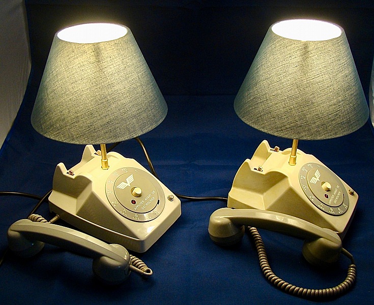air telephone bedside lamp set 