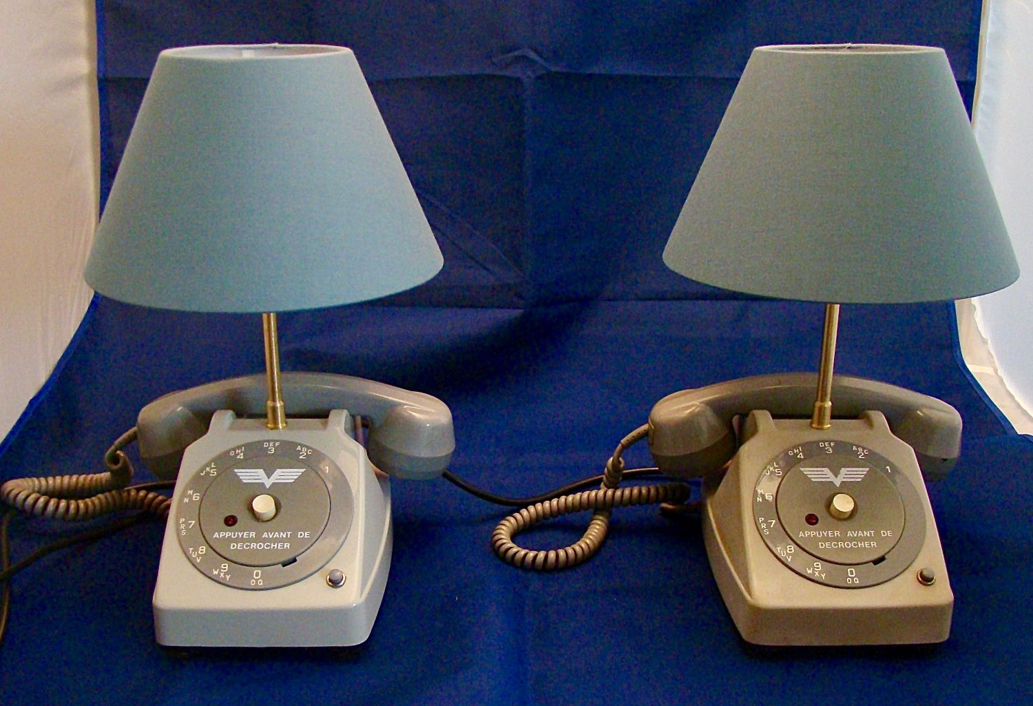 air telephone bedside lamp set 