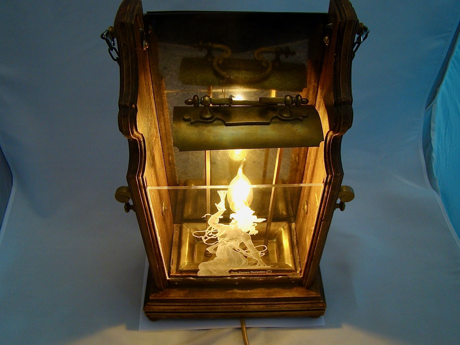 Antique Lamp Large candle lantern 1900