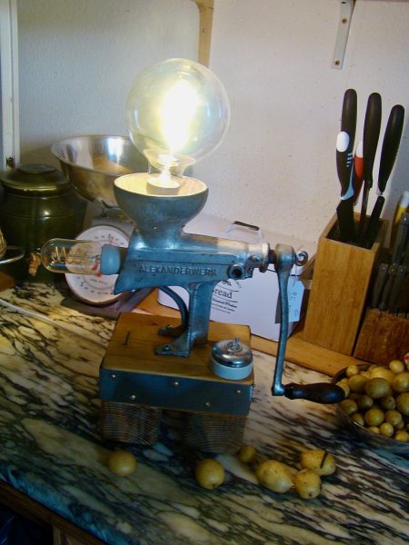 Butcher's lamp EDISON style