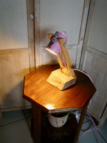 Bad girl's desk lamp