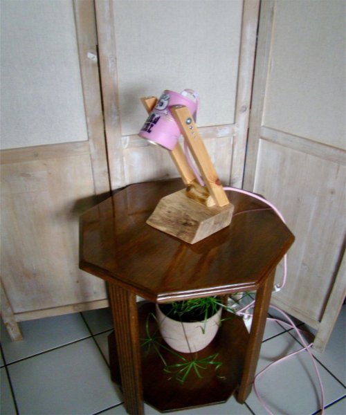 Bad girl's desk lamp