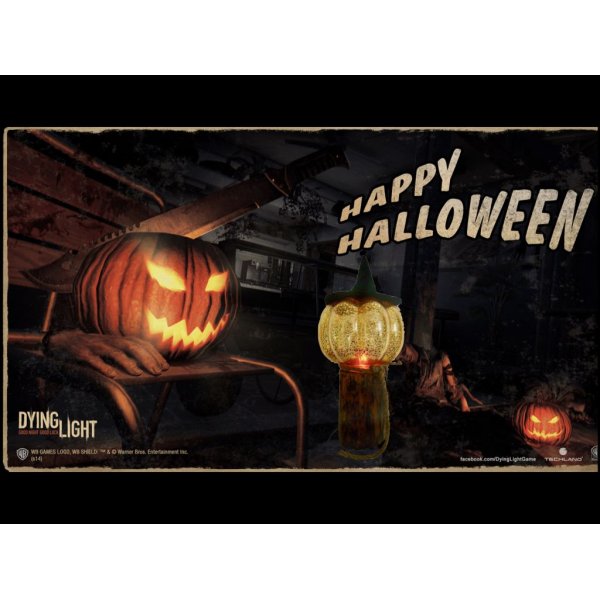 Lampe Citrouille d'Halloween 