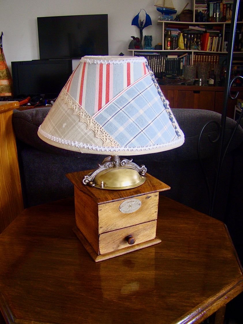 Coffee Grinder Lamp