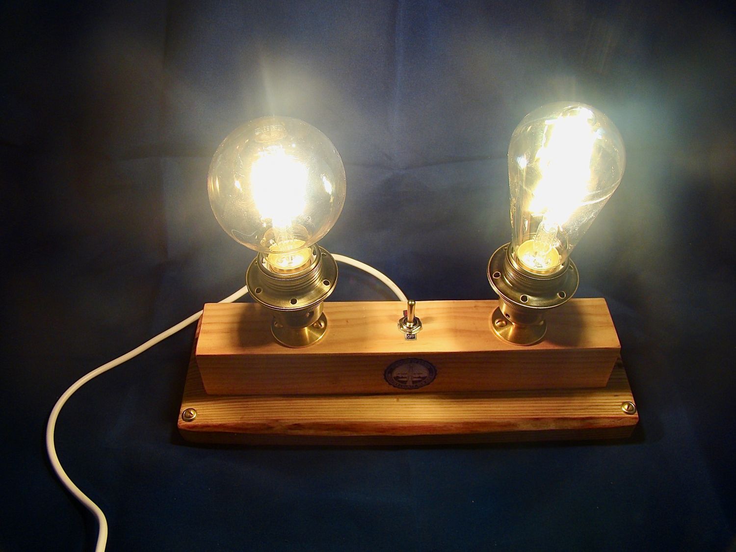 EDISON style steampunk lamp 