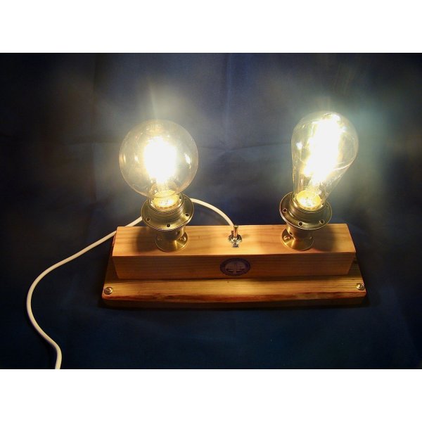 EDISON style steampunk lamp 