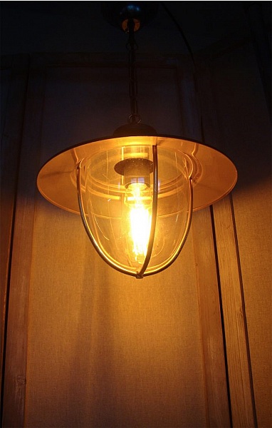 large steel industrial type suspension chandelier !