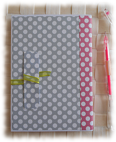 Journal intime ou Calepin album ou carnet papiers assortis "Special Day" rose vert multicolore