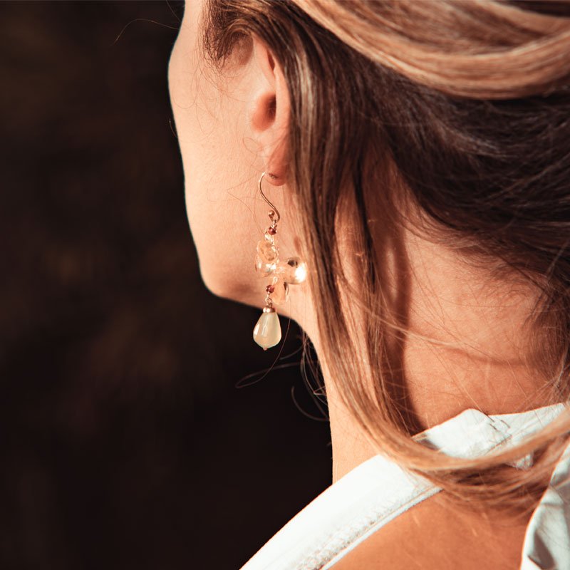 Boucles d'Oreilles Création Hippie Chic n°2