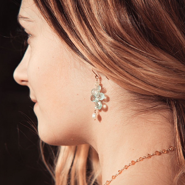 Hippie Chic Earrings n&deg;1 Creation