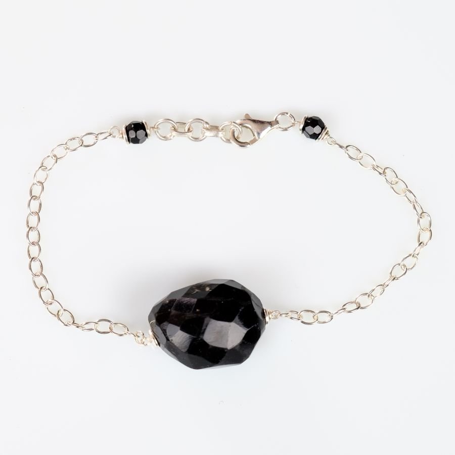 Bracelet "My Precious in Black Onyx" Silver 925