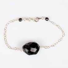 Bracelet 'My Precious in Black Onyx' Silver 925