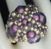 Bague Java violet en kit