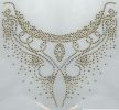 RHINESTONE PATTERN NECKLACE DIADEME