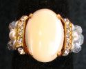 Kit bague Avalon nacre blanc